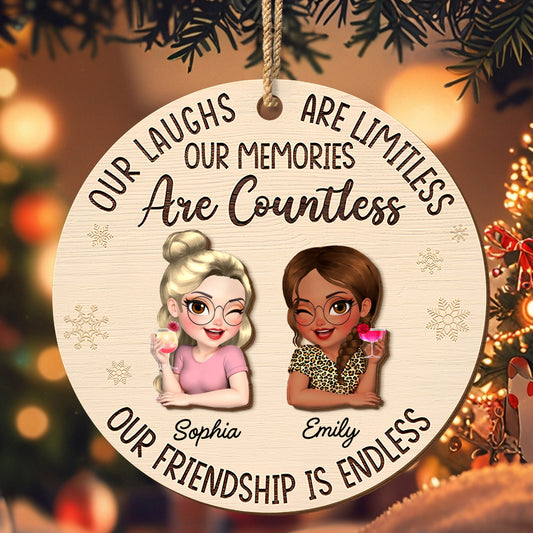 Our Laughs Are Limitless, Cartoon Figures Ornament