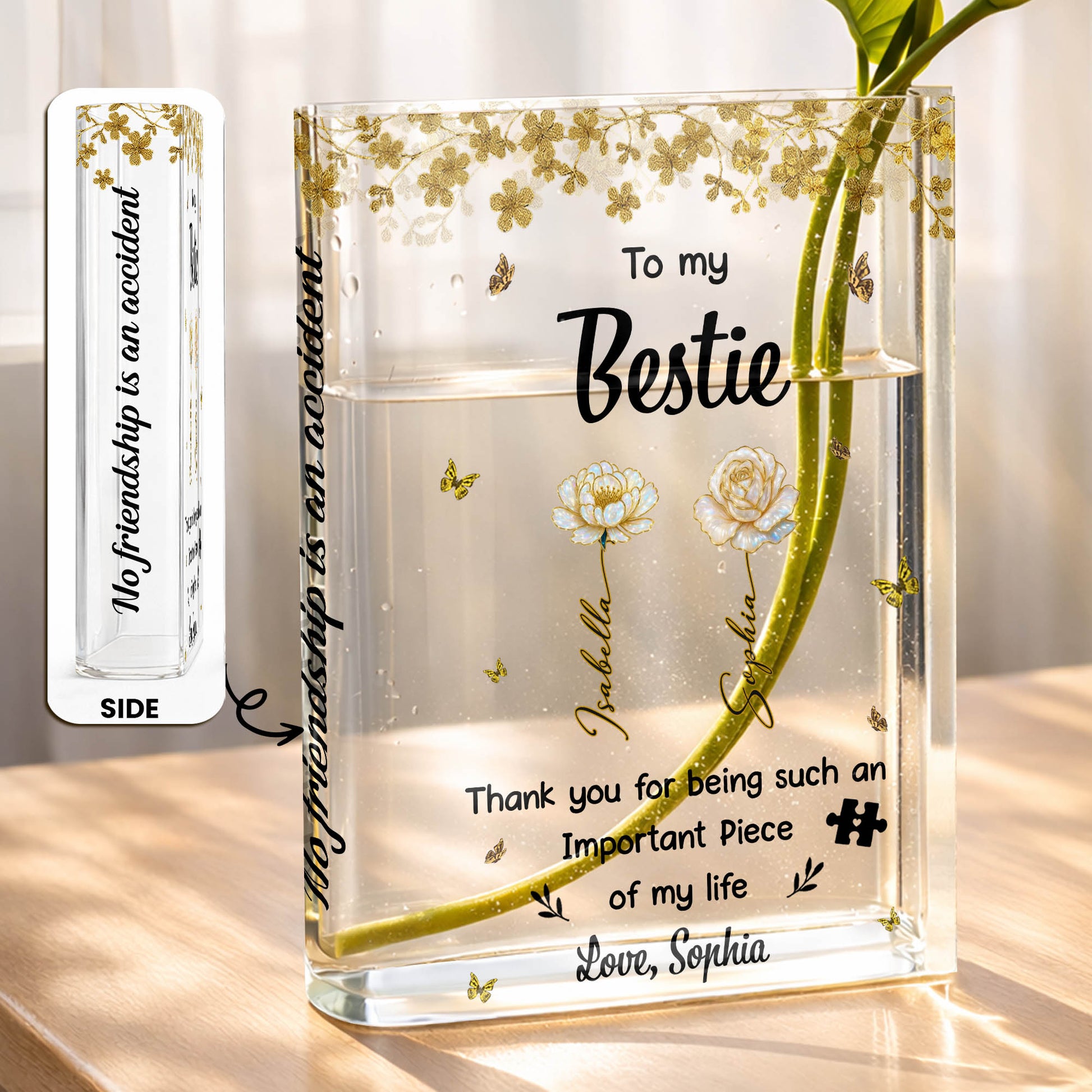 No Friendship Is An Accident, Gift For Best Friend