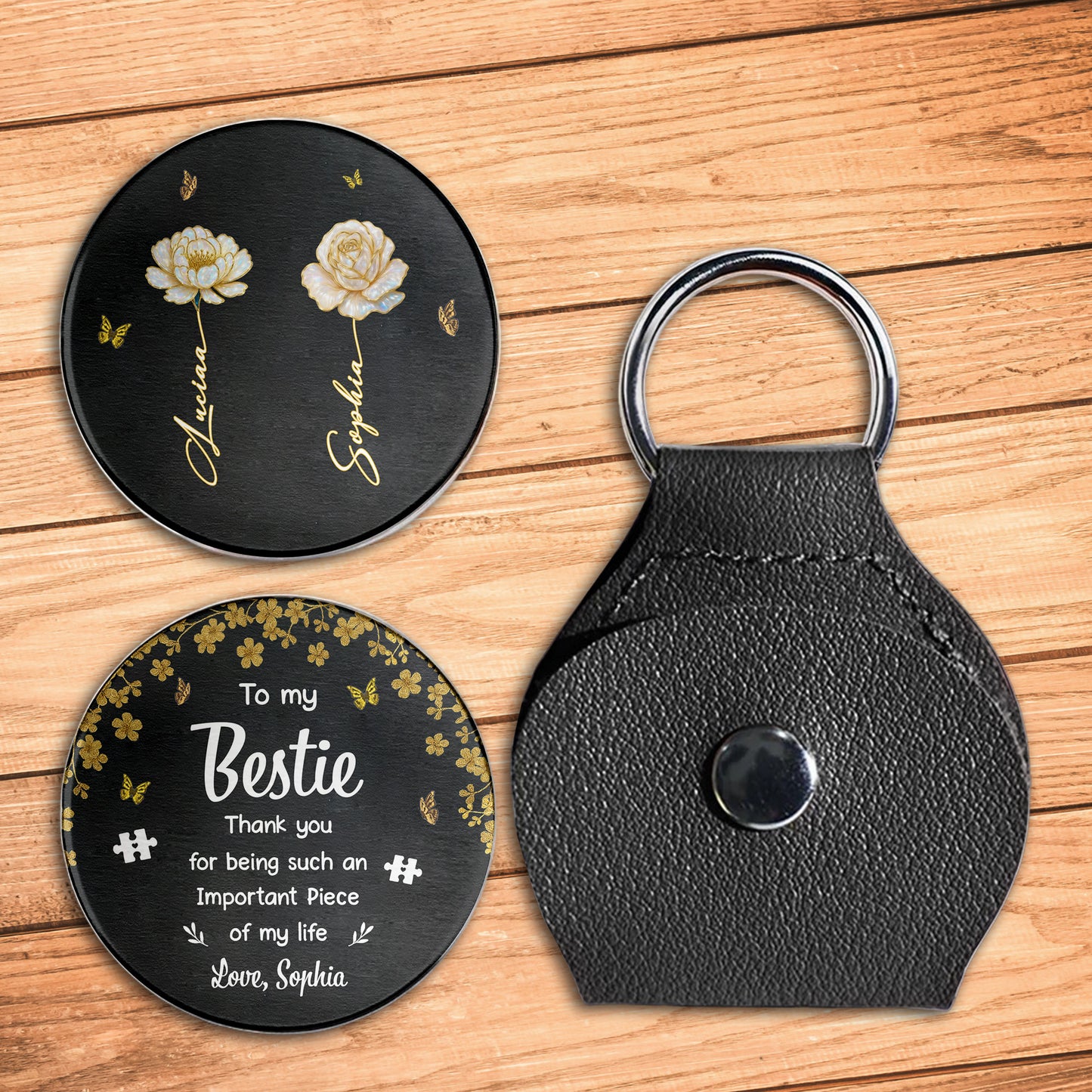 To My Bestie, Thank You, Flowers