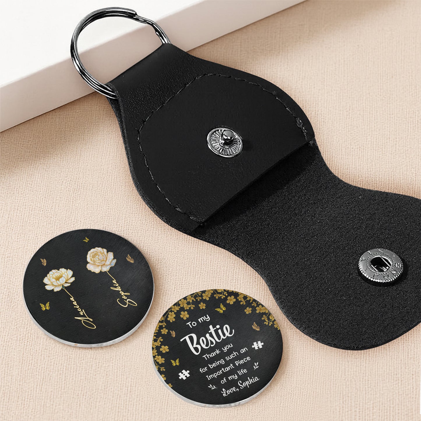 To My Bestie, Thank You, Flowers