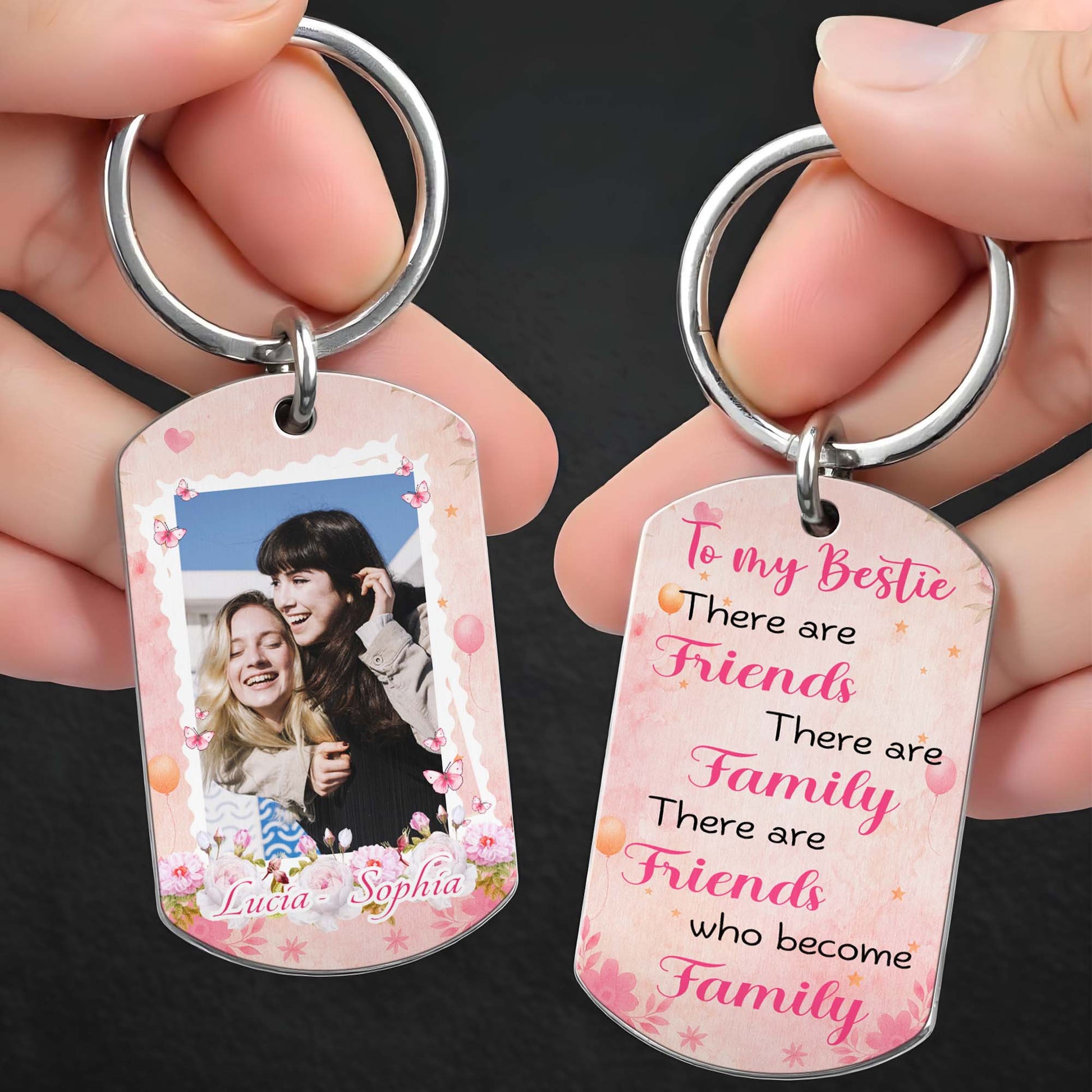 To My Bestie, Friends, Family, Friends Who Become Family, Butterflies