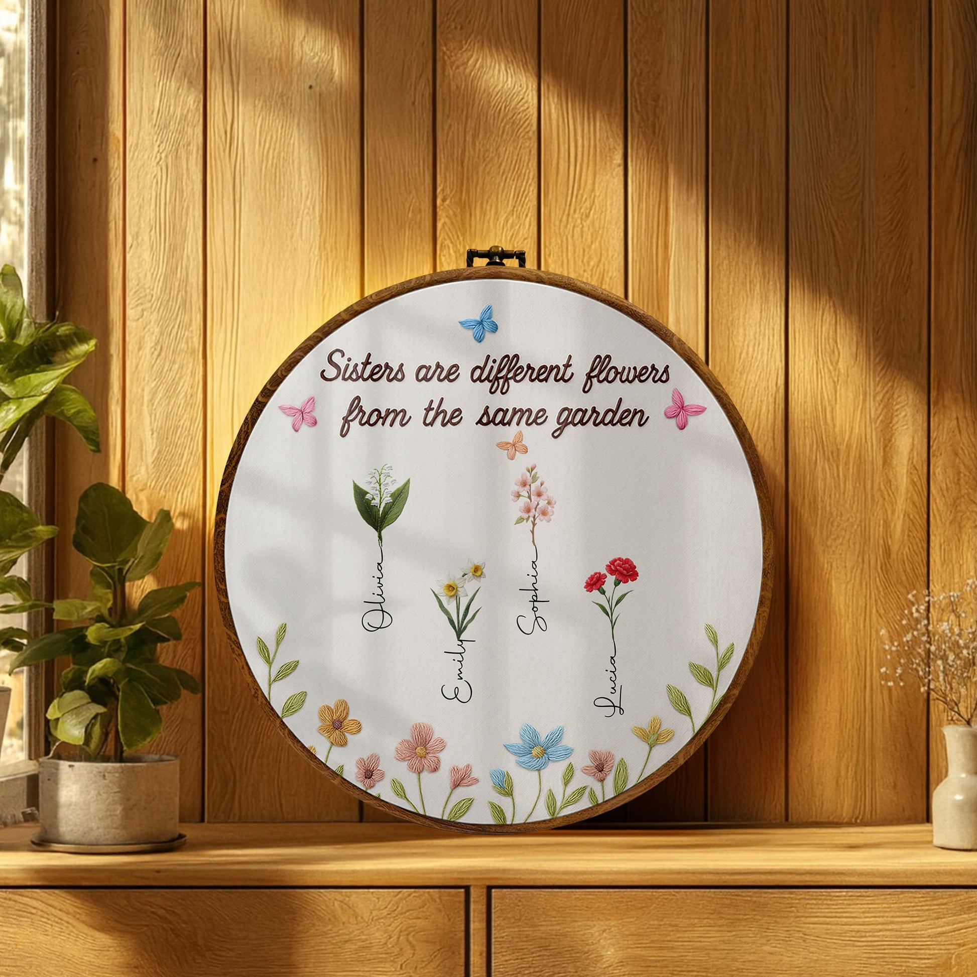 Sisters Are Different Flowers From The Same Garden