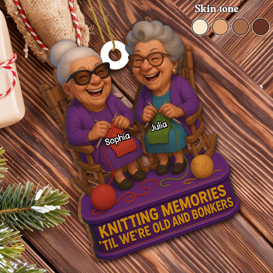 Knitting Memories 'Til We're Old and Bonkers