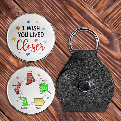 I Wish You Lived Closer With Stars And Flowers