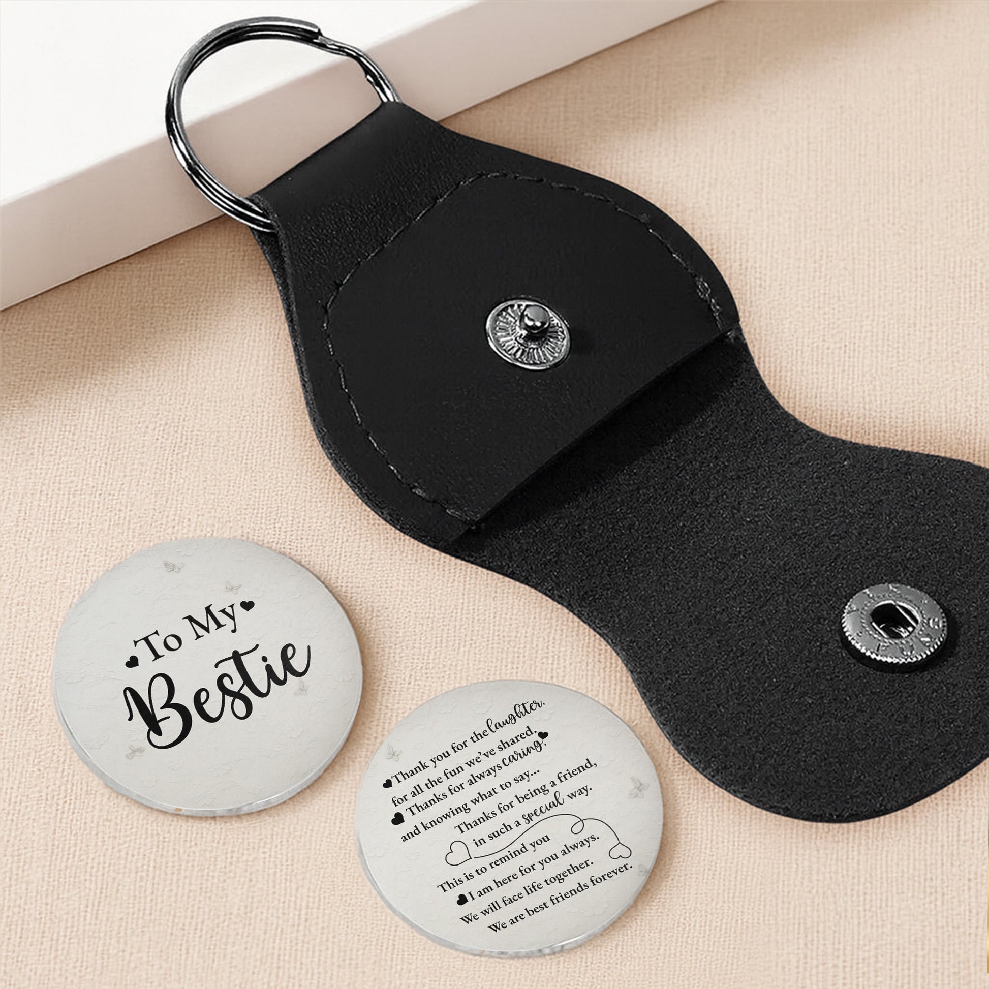 To My Bestie, Best Friends Forever With Hearts