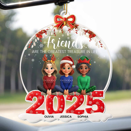 Friends Are The Greatest Treasure In Life, Christmas Hats