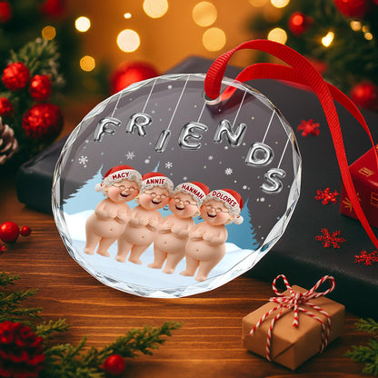 Celebrate Joy Of Friendship, Festive Cartoon Figures