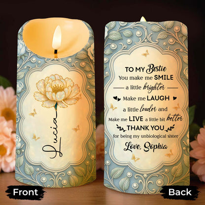 To My Bestie, Thank You For Being My Unbiological Sister