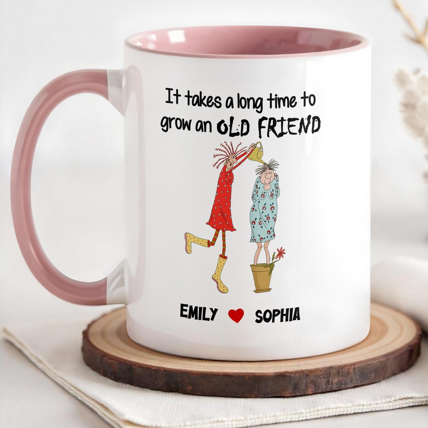 It Takes A Long Time To Grow An Old Friend With Two Women