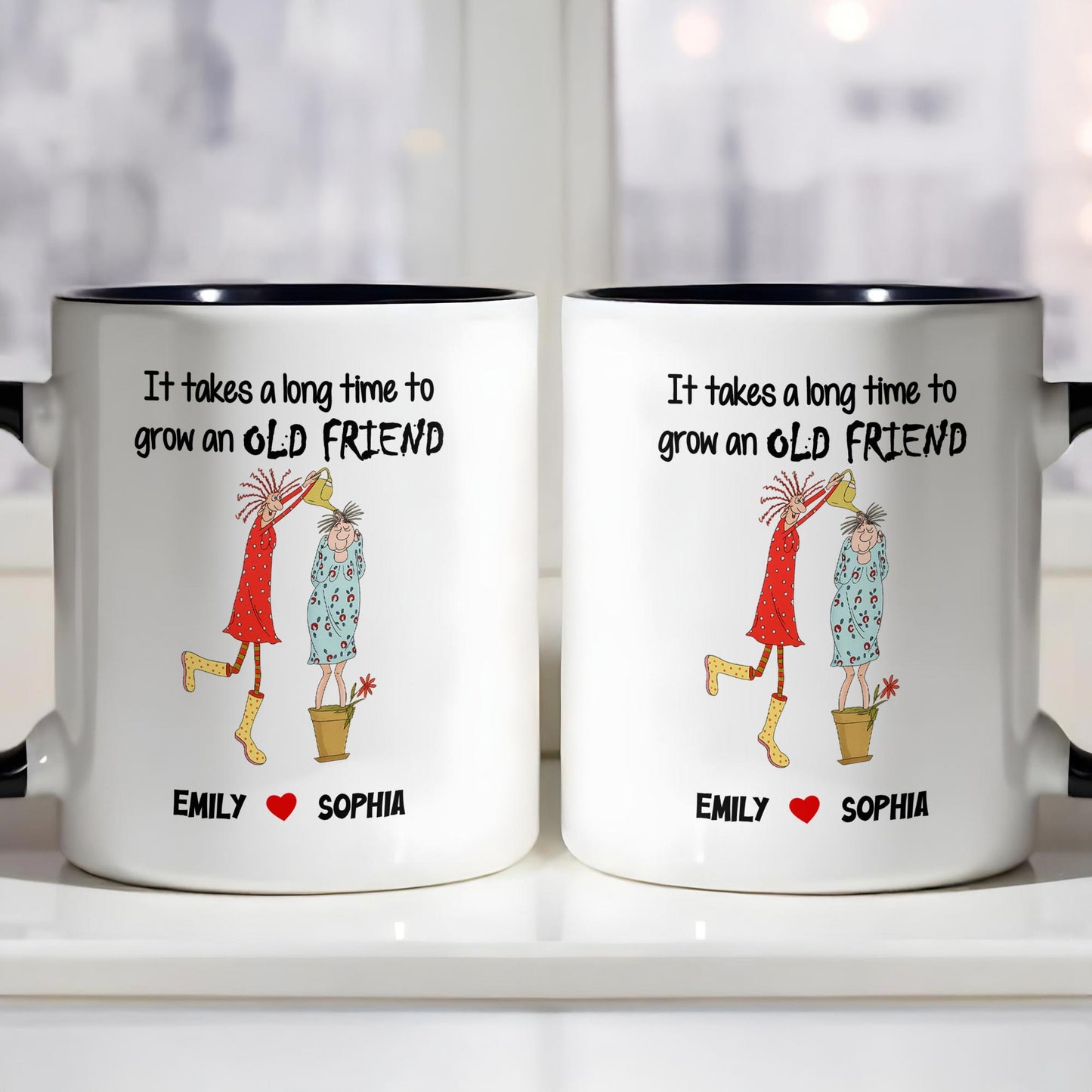 It Takes A Long Time To Grow An Old Friend With Two Women