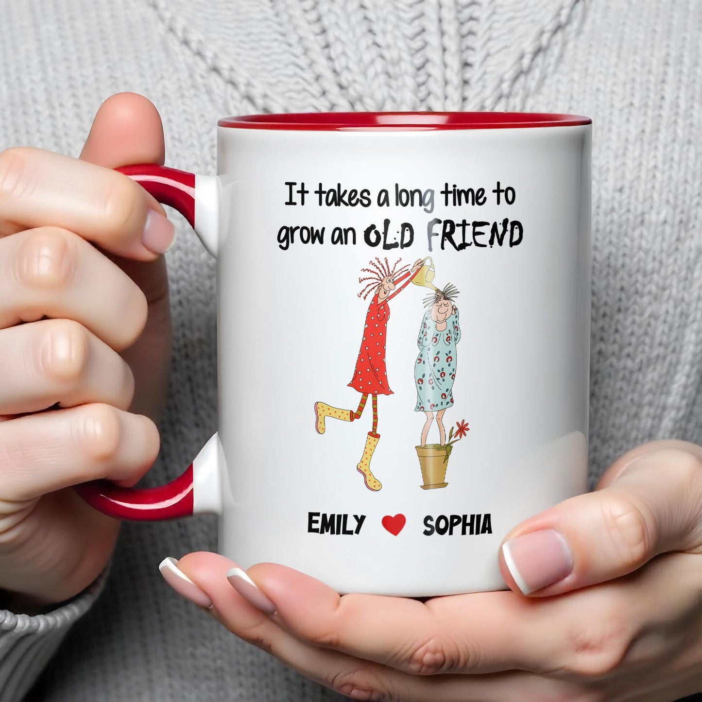 It Takes A Long Time To Grow An Old Friend With Two Women