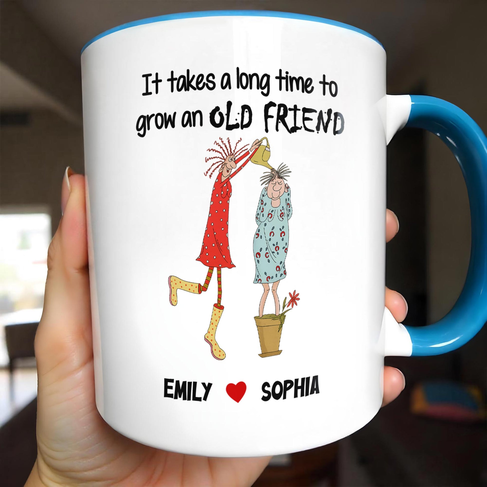 It Takes A Long Time To Grow An Old Friend With Two Women