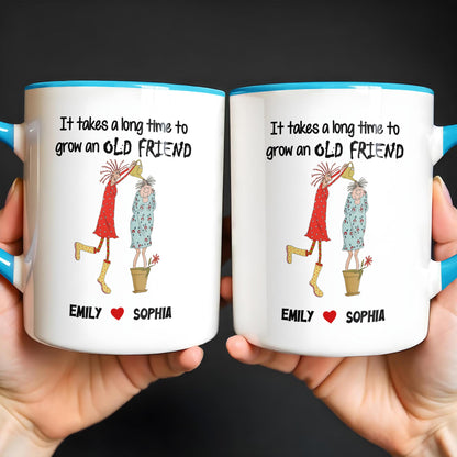 It Takes A Long Time To Grow An Old Friend With Two Women