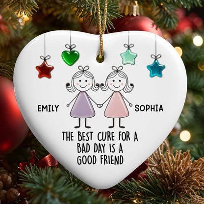 The Best Cure For A Bad Day Is A Good Friend, Stars and Hearts