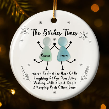 Here's To Another Year Of Us, Stick Figures And Snowflakes