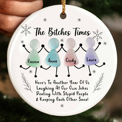 Here's To Another Year Of Us, Stick Figures And Snowflakes