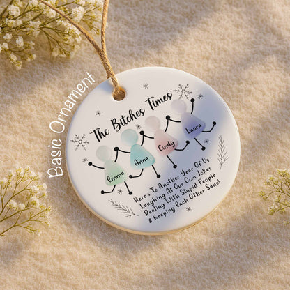 Here's To Another Year Of Us, Stick Figures And Snowflakes