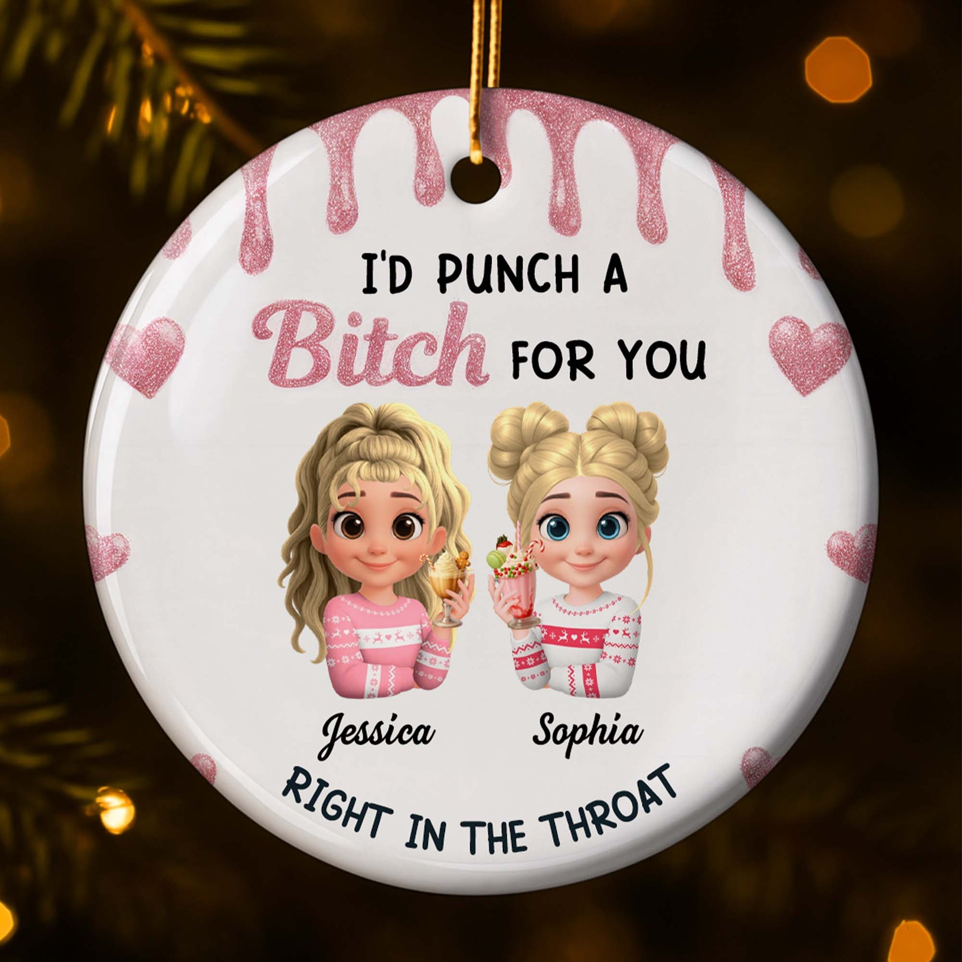 I'd Punch a B*tch for You With Cartoon Characters