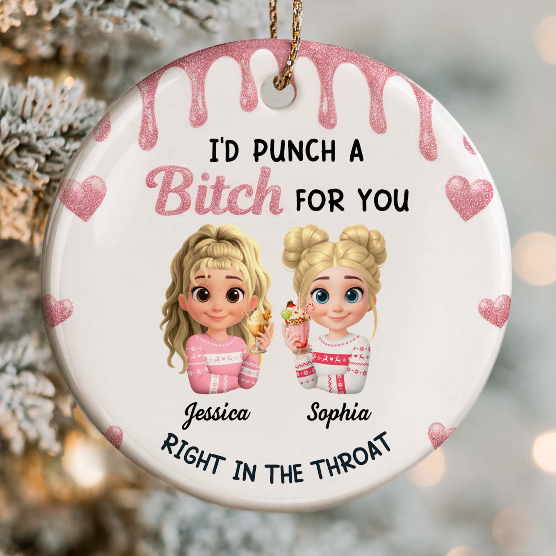 I'd Punch a B*tch for You With Cartoon Characters