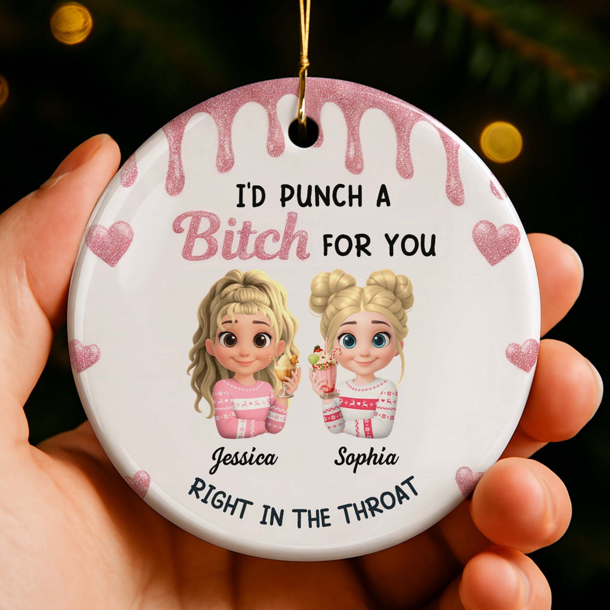 I'd Punch a B*tch for You With Cartoon Characters