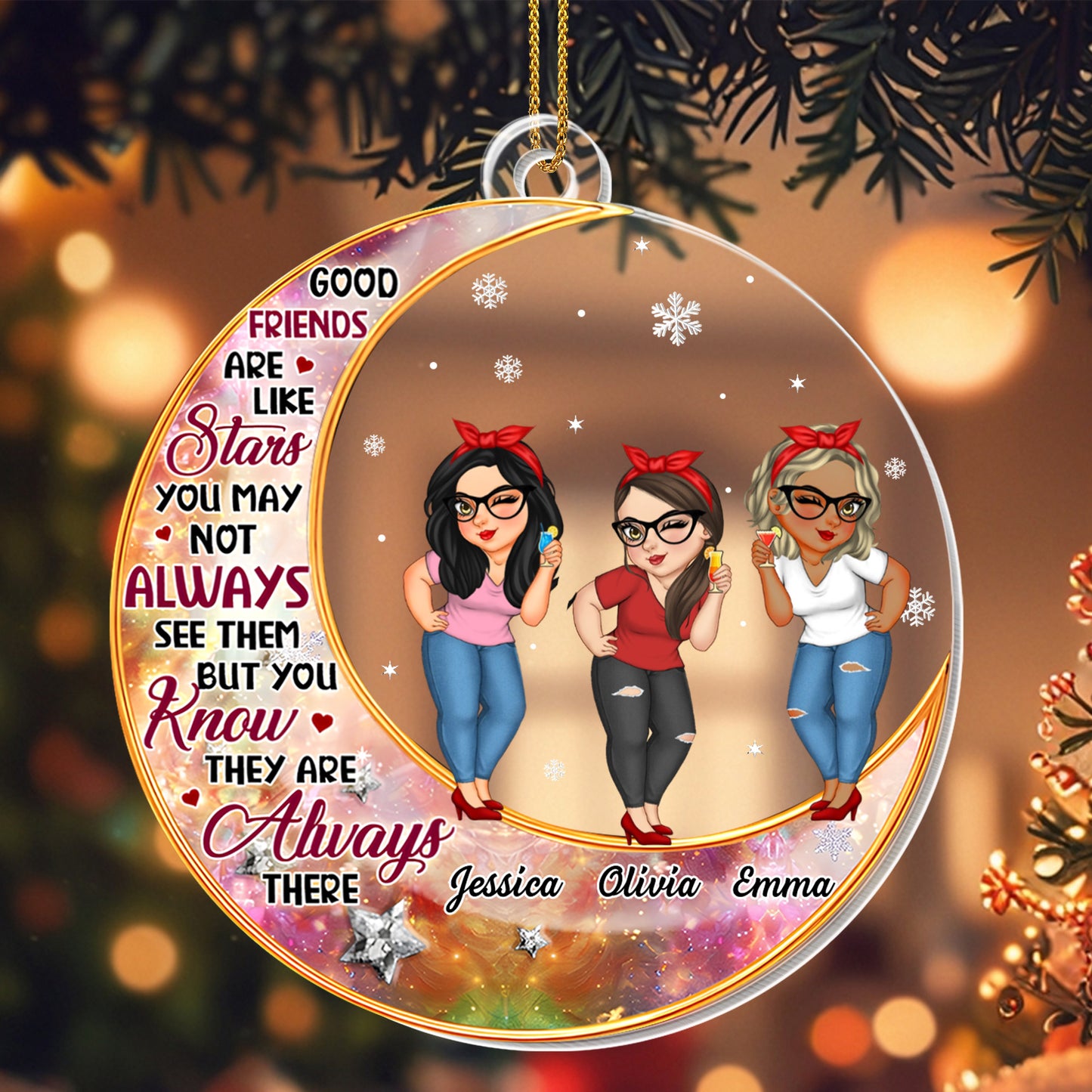 Good Friends Are Like Stars, Friends Always There