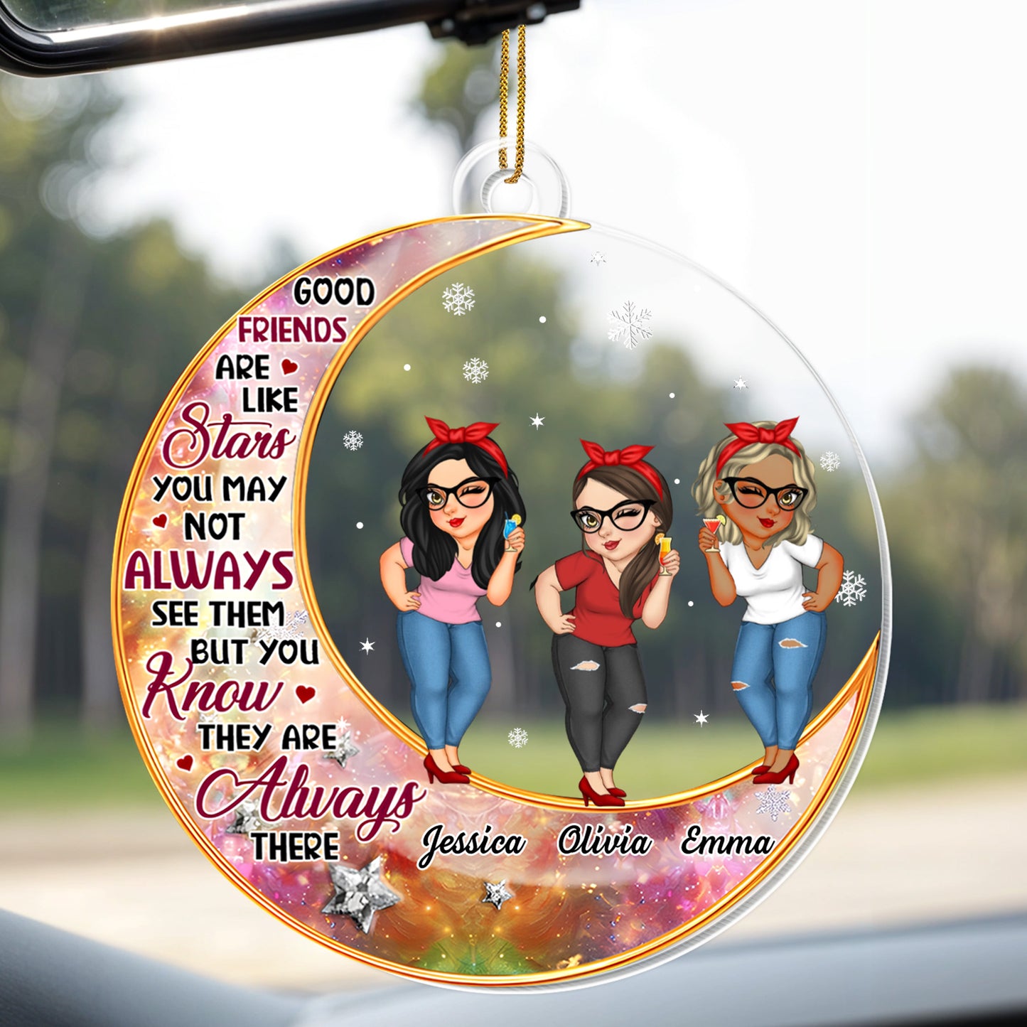 Good Friends Are Like Stars, Friends Always There