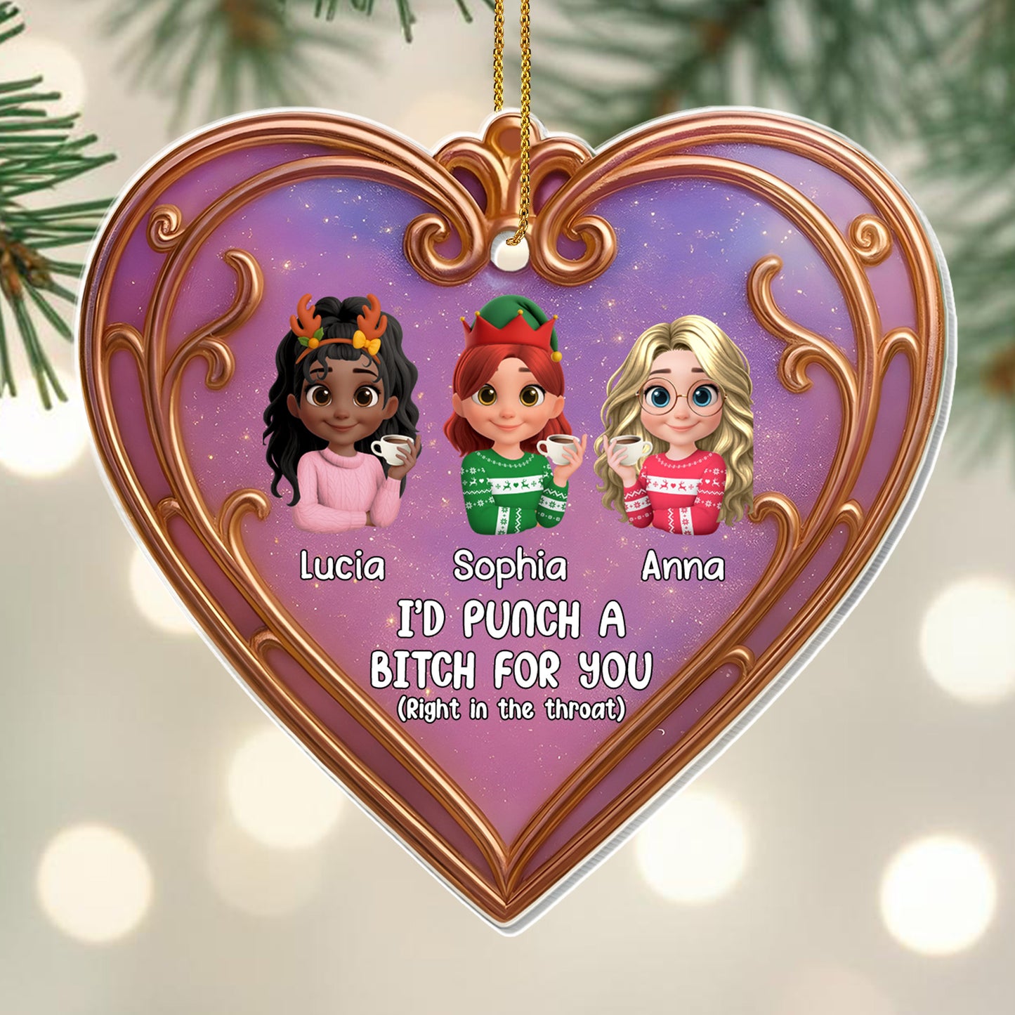 I'd Punch A B*tch For You, Heart And Friends