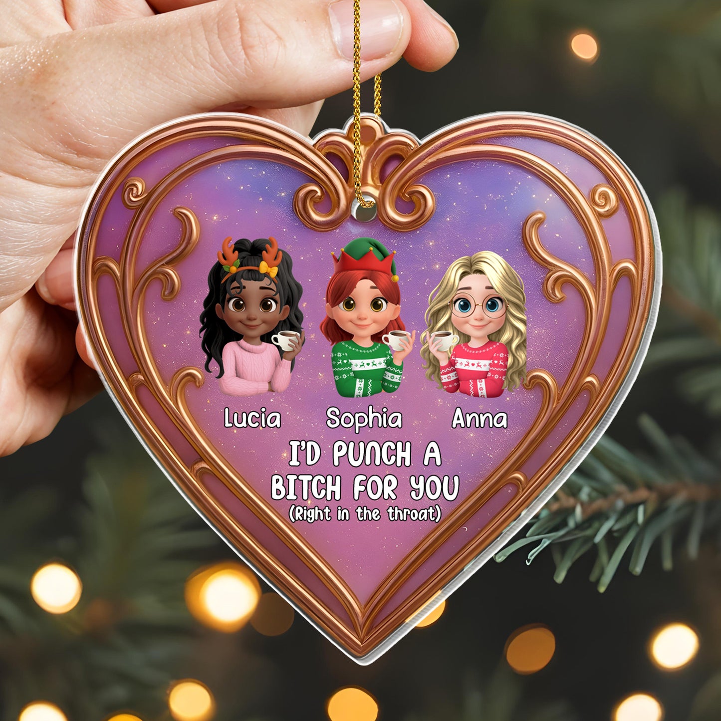 I'd Punch A B*tch For You, Heart And Friends