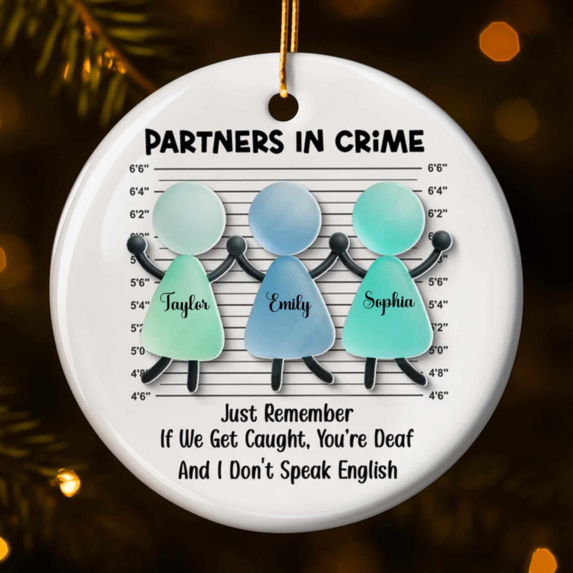 Partners In Crime, Remember If We Get Caught, Mugshot Figures