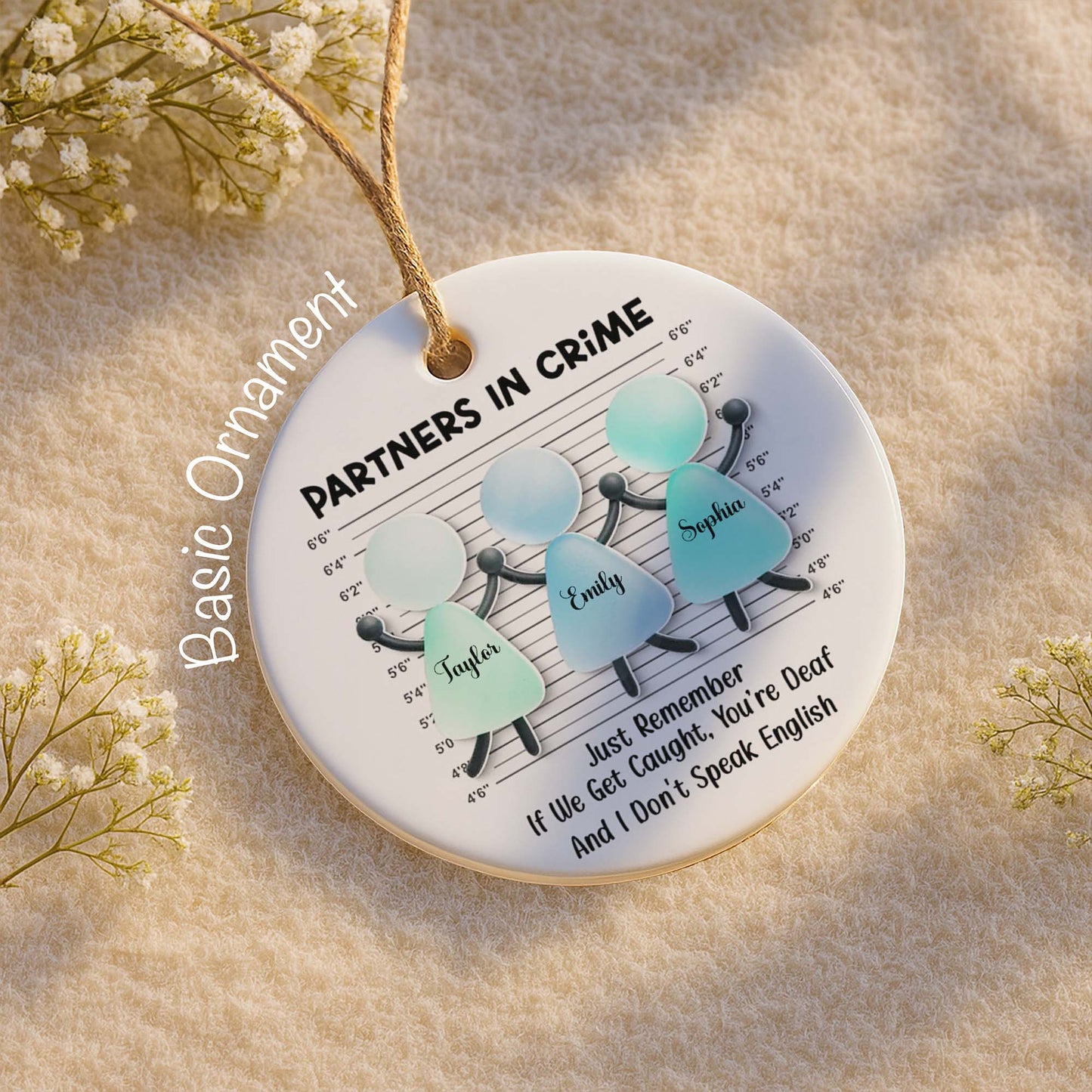 Partners In Crime, Remember If We Get Caught, Mugshot Figures