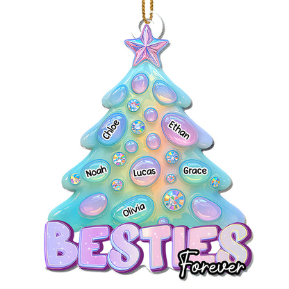 Besties Forever Christmas Tree Ornament