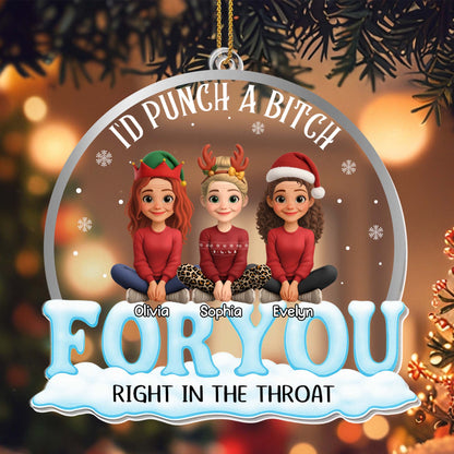 I'd Punch A B*tch Right In The Throat, For You, Santa Hats