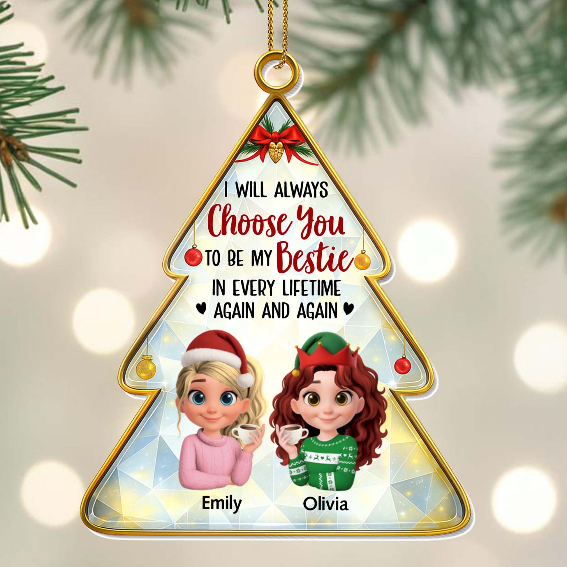 I Will Always Choose You To Be My Bestie, Animated Characters