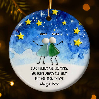 Good Friends Are Like Stars, Decorative Ornament