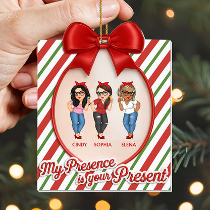 My Presence Is Your Present With Cartoon Characters