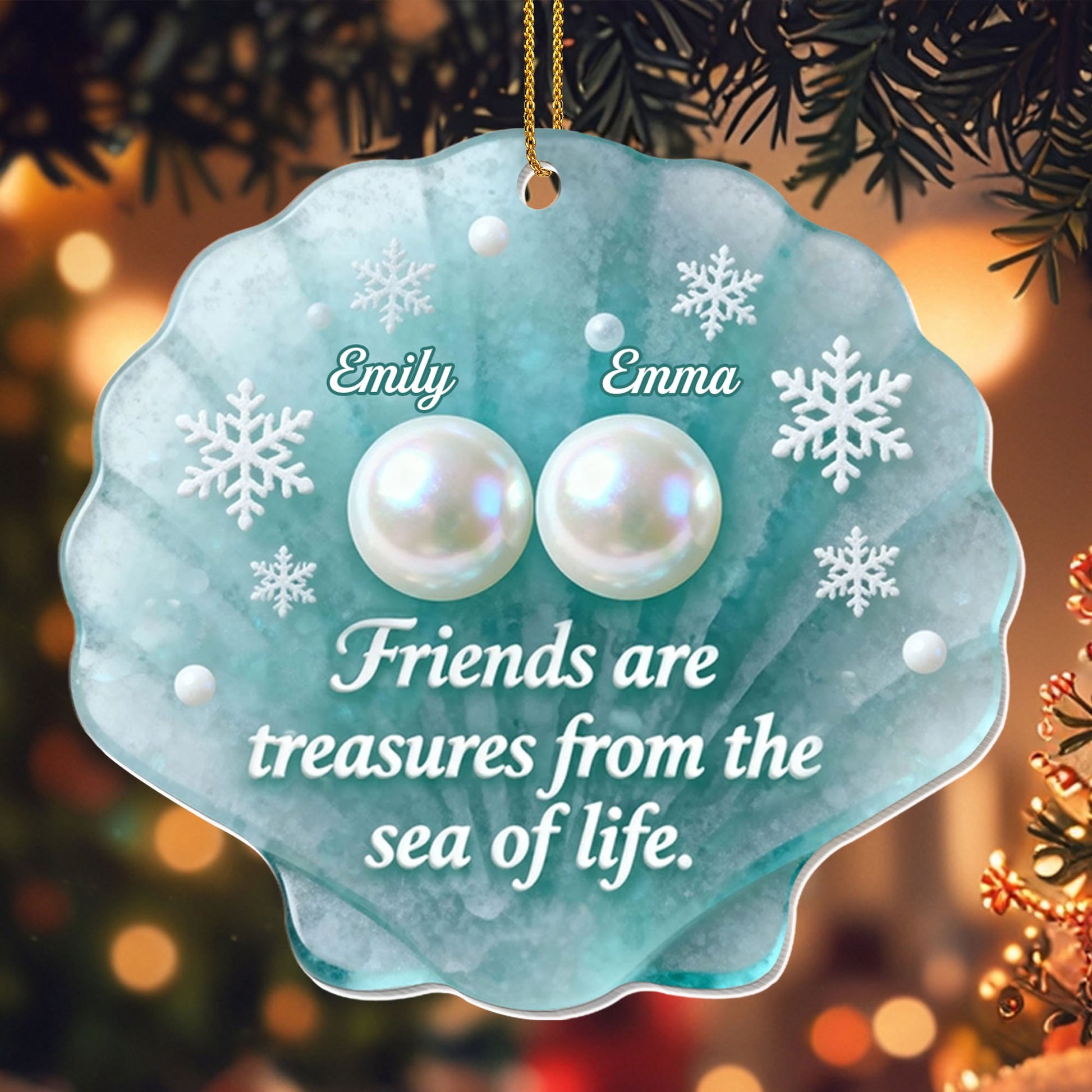 Friends Are Treasures From The Sea Of Life