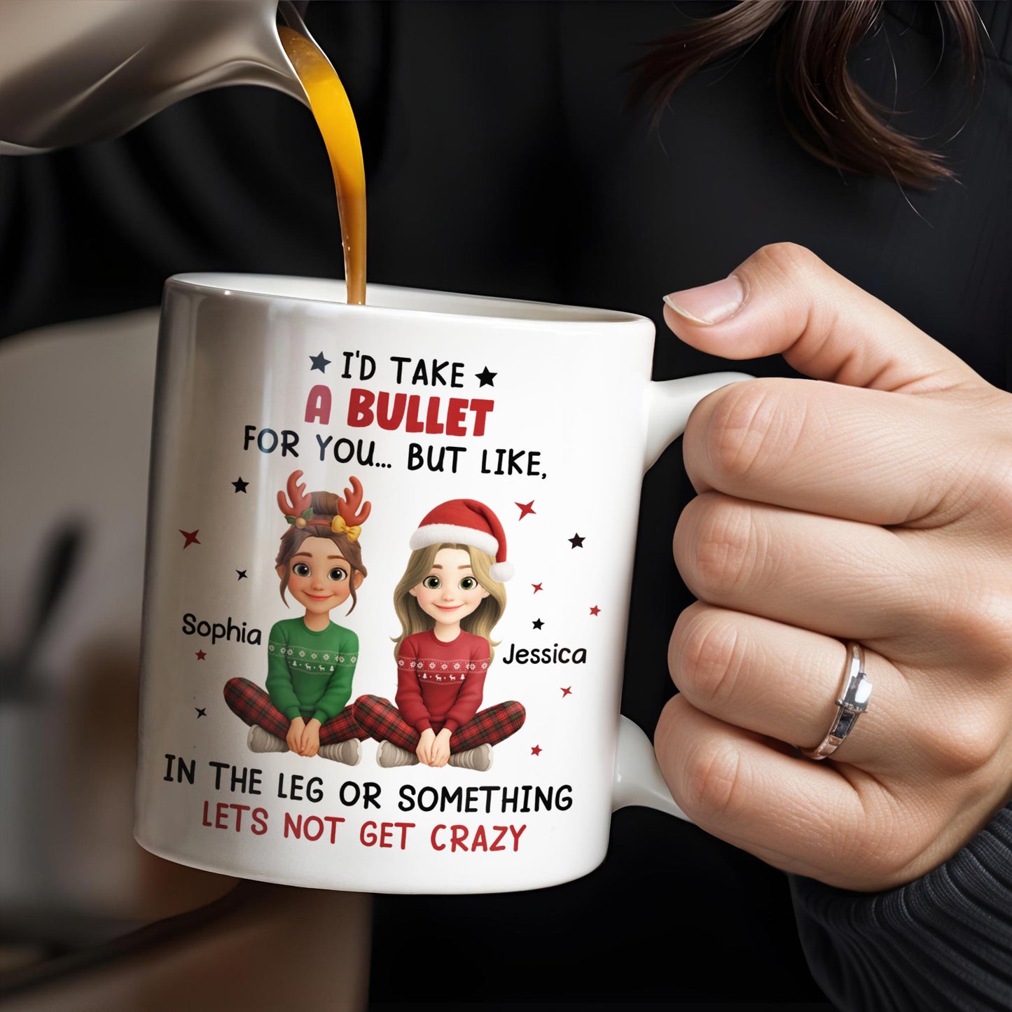 I'd Take A Bullet For You, But Let's Not Get Crazy, Christmas Theme