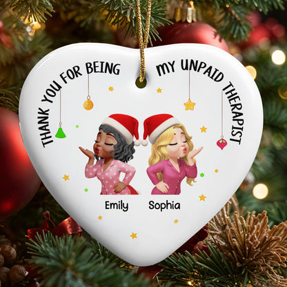 Thank You For Being My Unpaid Therapist, Heart And Stars