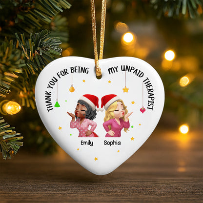 Thank You For Being My Unpaid Therapist, Heart And Stars