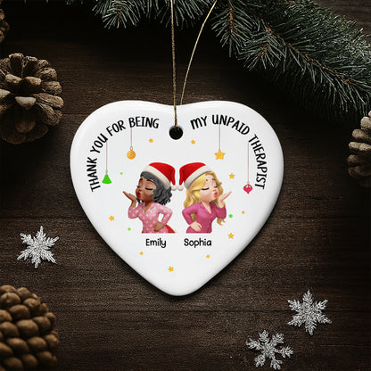 Thank You For Being My Unpaid Therapist, Heart And Stars