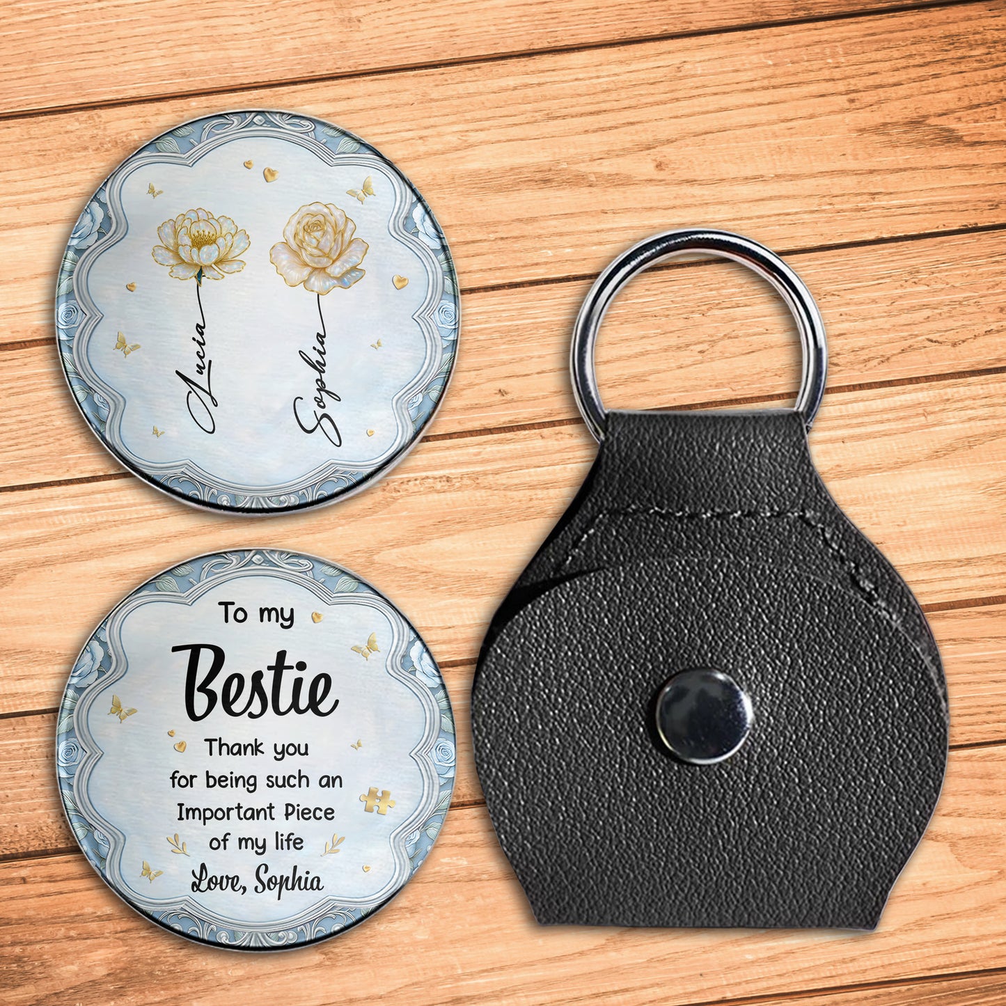 To My Bestie Thank You For Being An Important Piece Of My Life