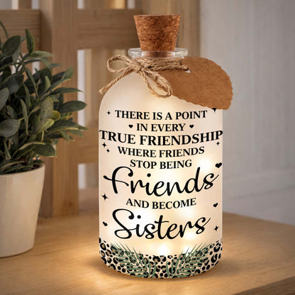 Thank You For Being My Unbiological Sister Best Friends With Leopard Print