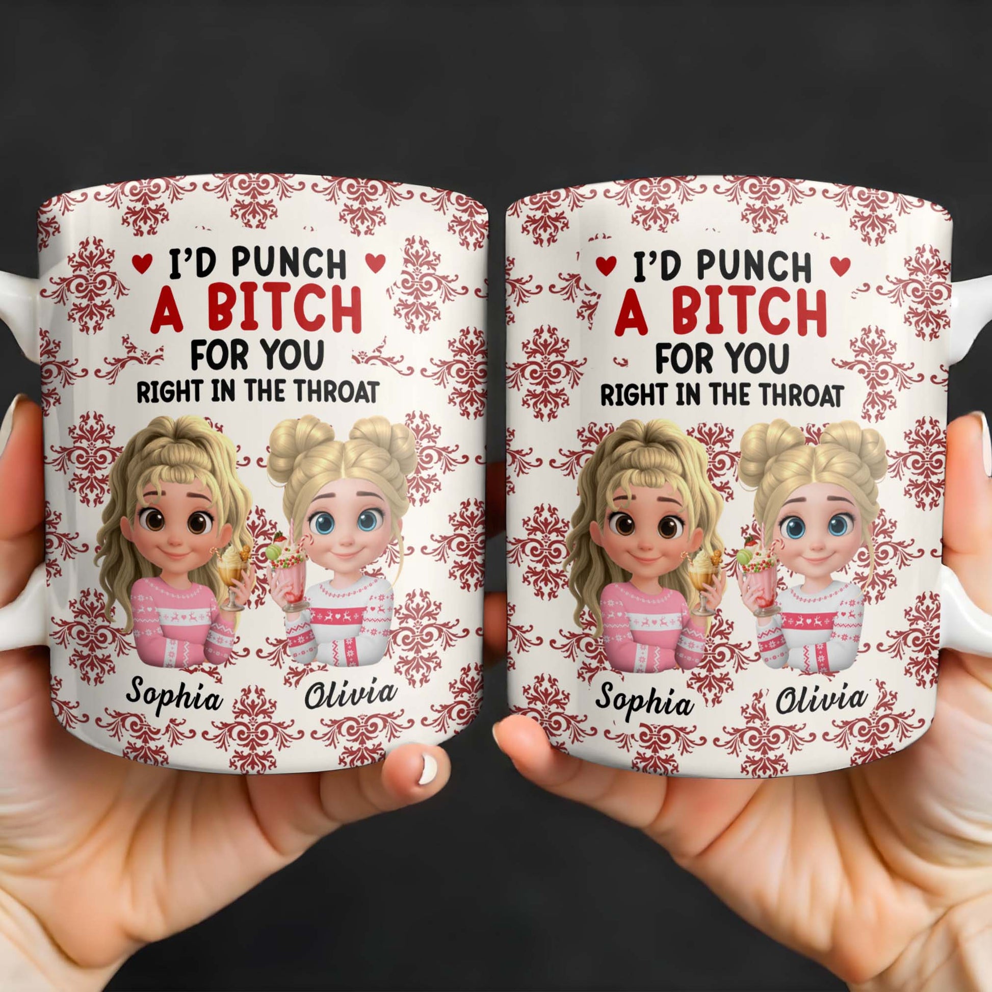 I'd Punch A [Censored] For You, Cartoon Girls With Ice Cream