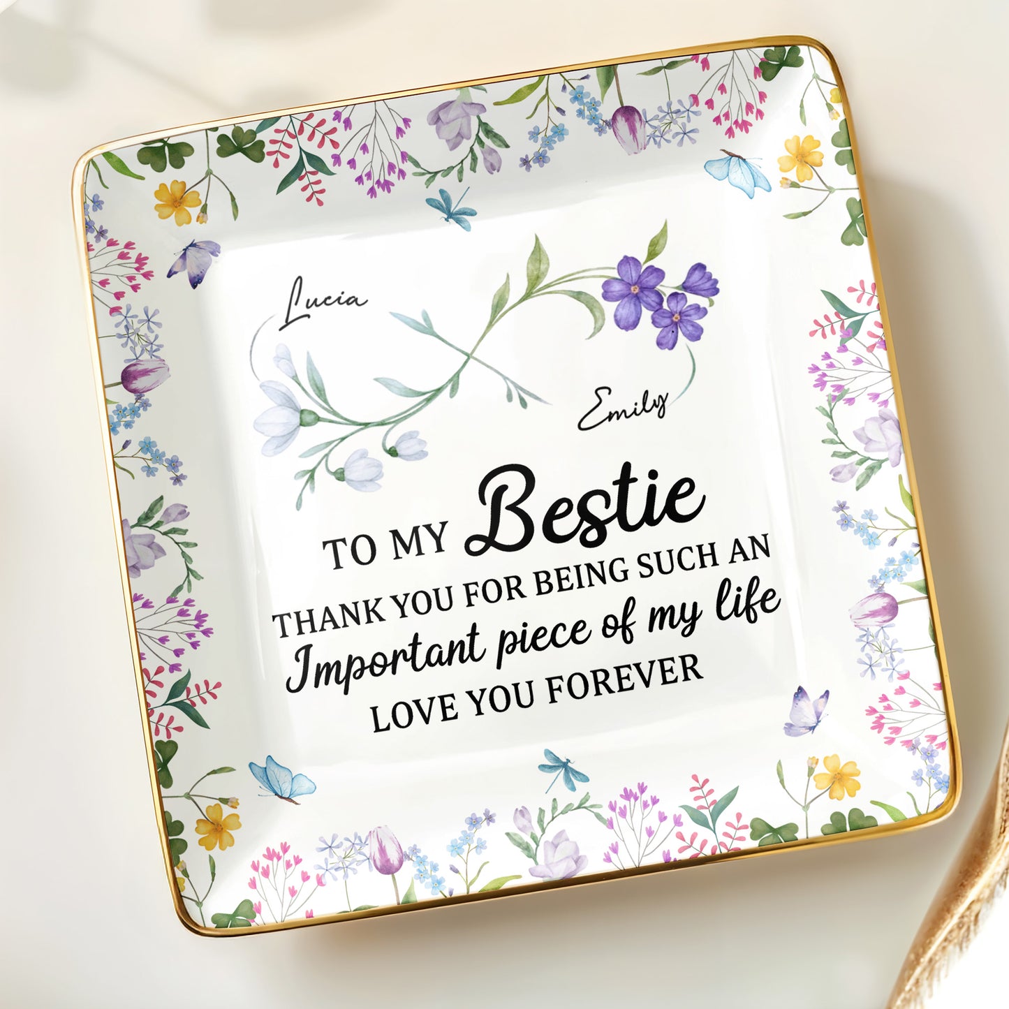 To My Bestie Thank You For Being Such An Important Piece