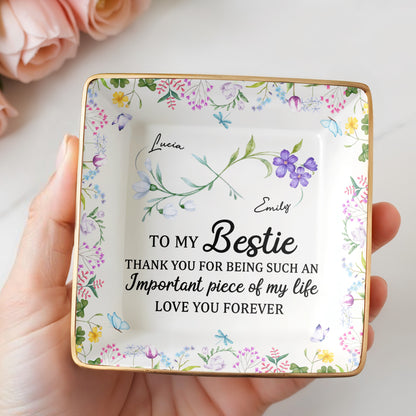 To My Bestie Thank You For Being Such An Important Piece