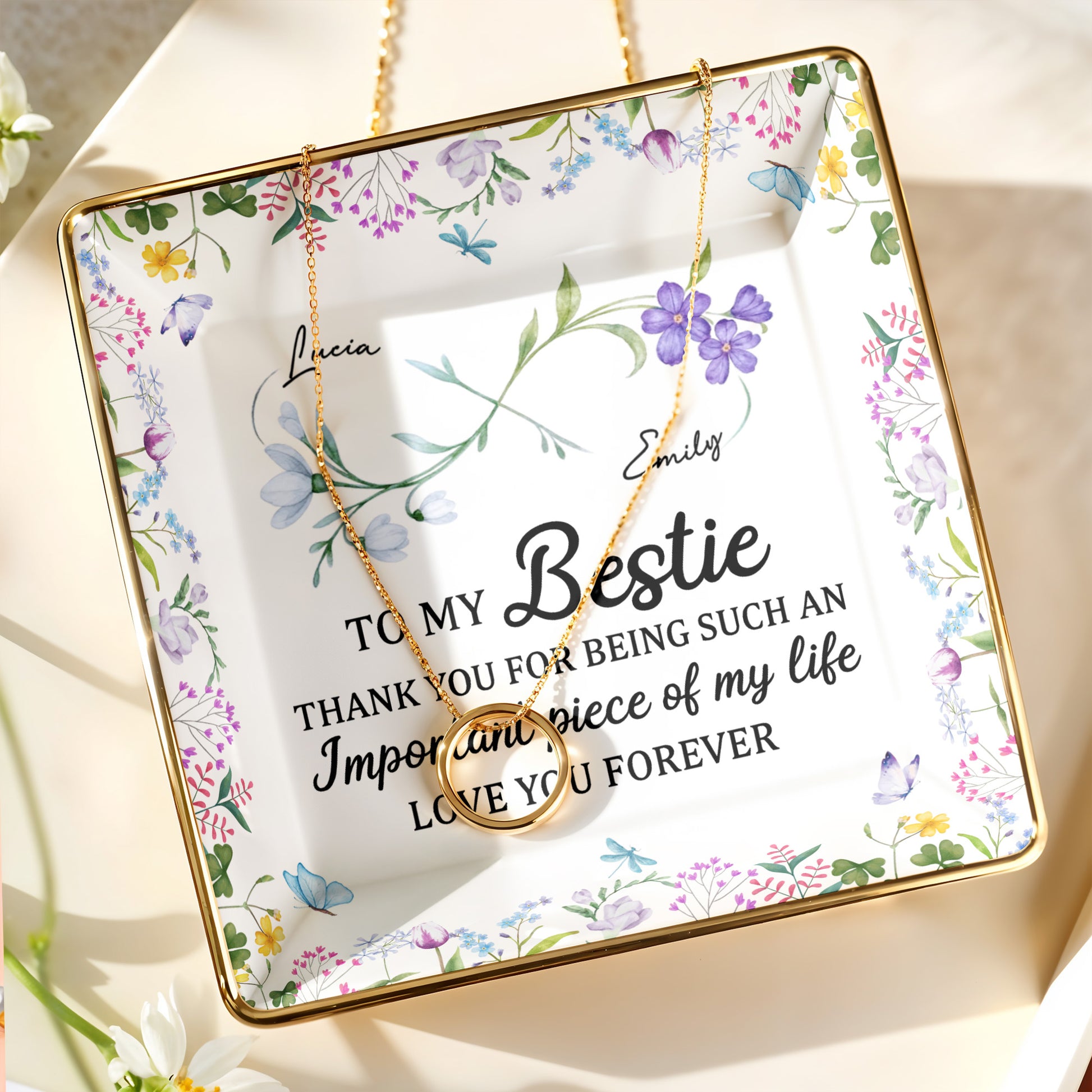 To My Bestie Thank You For Being Such An Important Piece