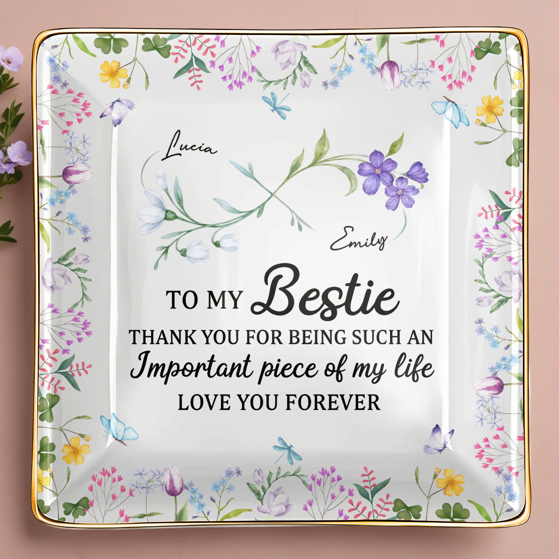 To My Bestie Thank You For Being Such An Important Piece