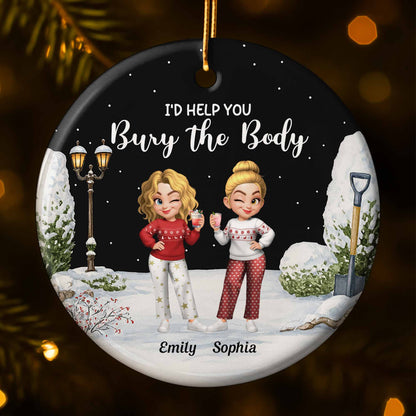 I'd Help You Bury The Body, Best Friends In Winter Gear