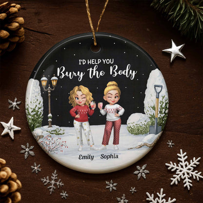 I'd Help You Bury The Body, Best Friends In Winter Gear