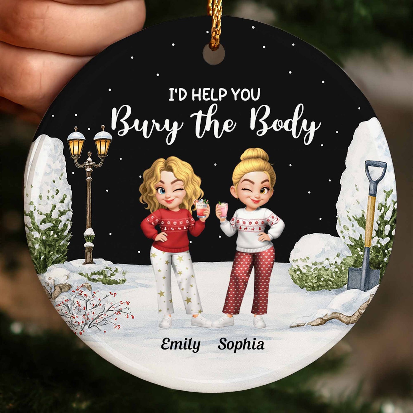 I'd Help You Bury The Body, Best Friends In Winter Gear